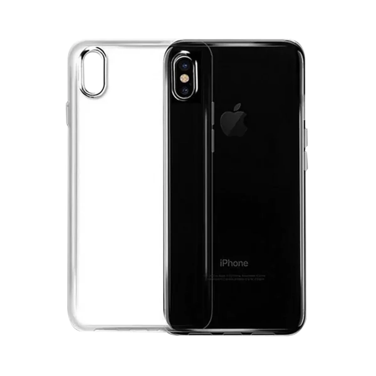 Newface Apple iPhone XS Max Kılıf Lüx Şeffaf Silikon