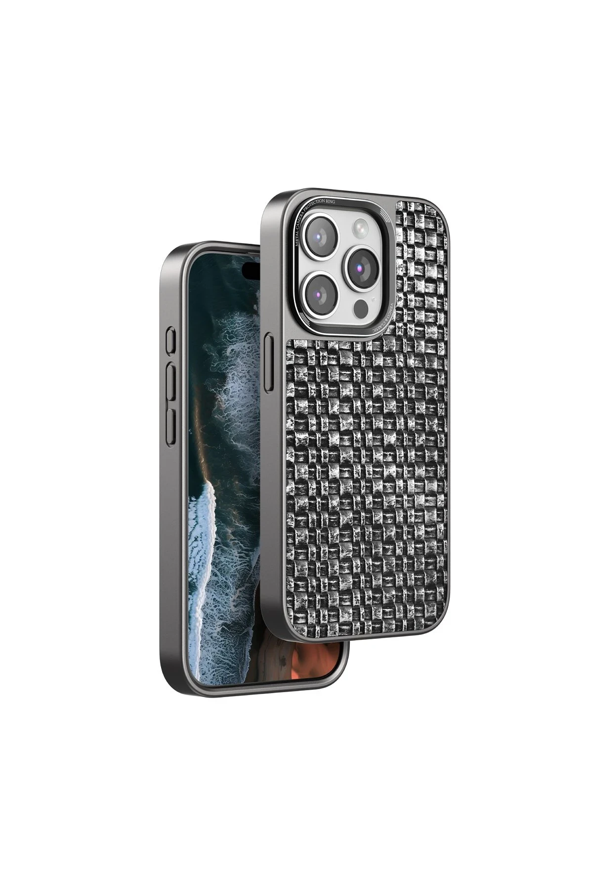 Venco iPhone 15 Pro Max Brand Kapak - Gümüş