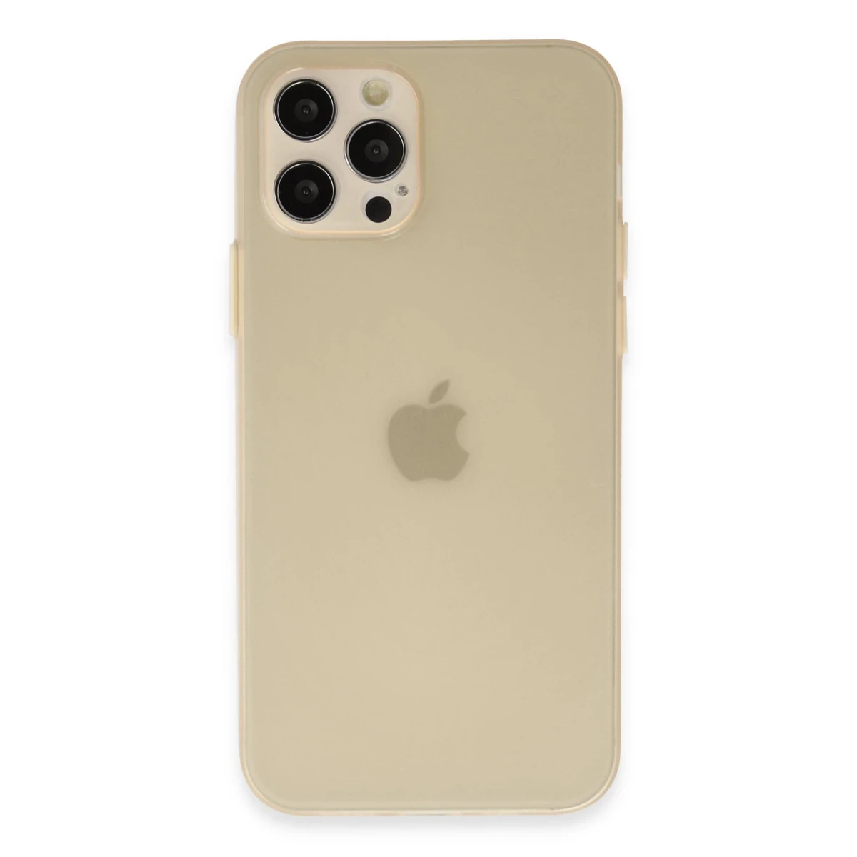 Newface Apple iPhone 12 Pro Kılıf Puma Silikon - Gold