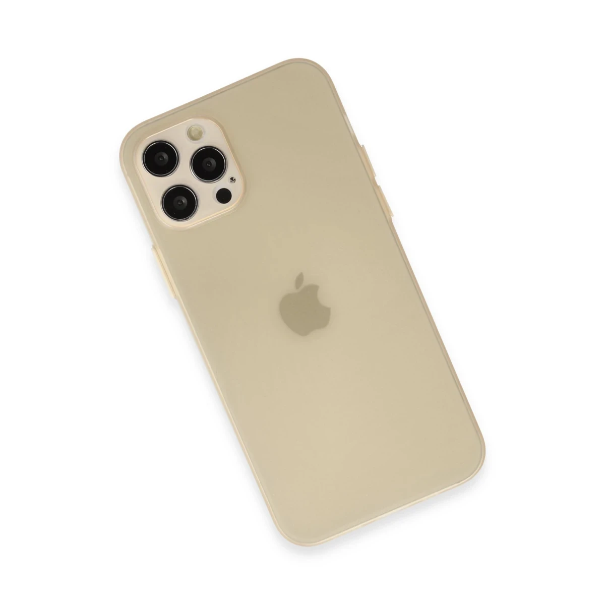 Newface Apple iPhone 12 Pro Kılıf Puma Silikon - Gold