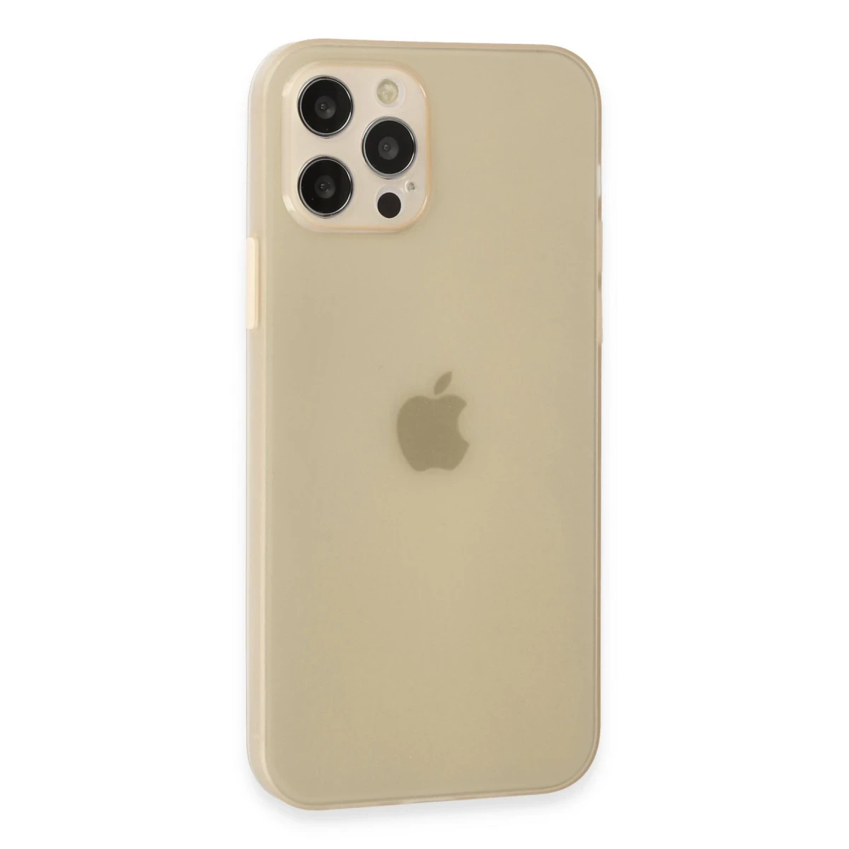 Newface Apple iPhone 12 Pro Kılıf Puma Silikon - Gold