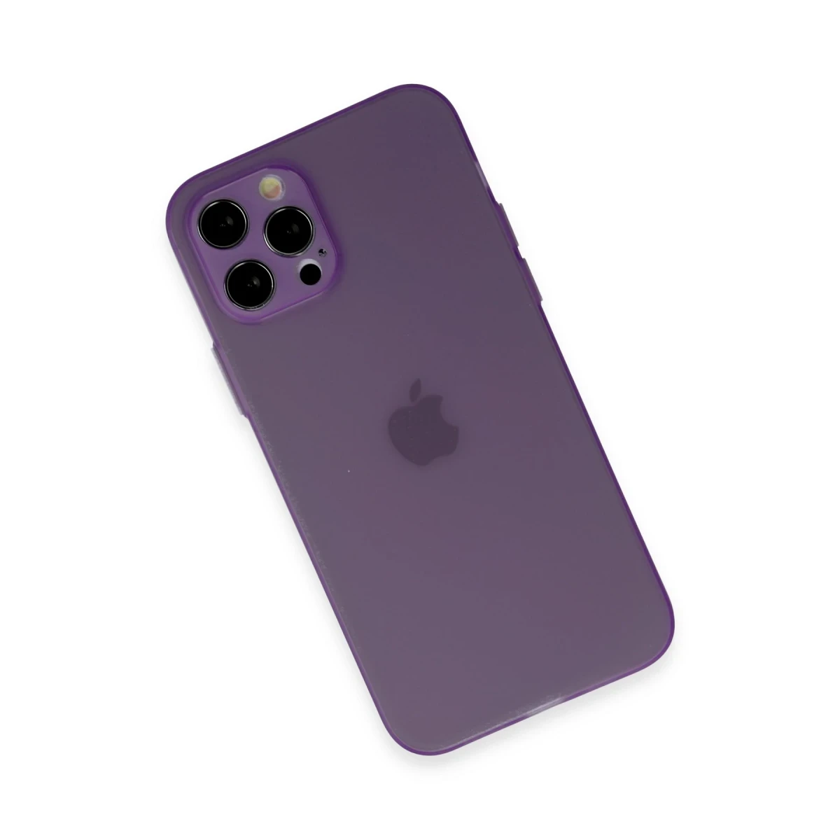 Newface Apple iPhone 12 Pro Kılıf Puma Silikon - Koyu Mor