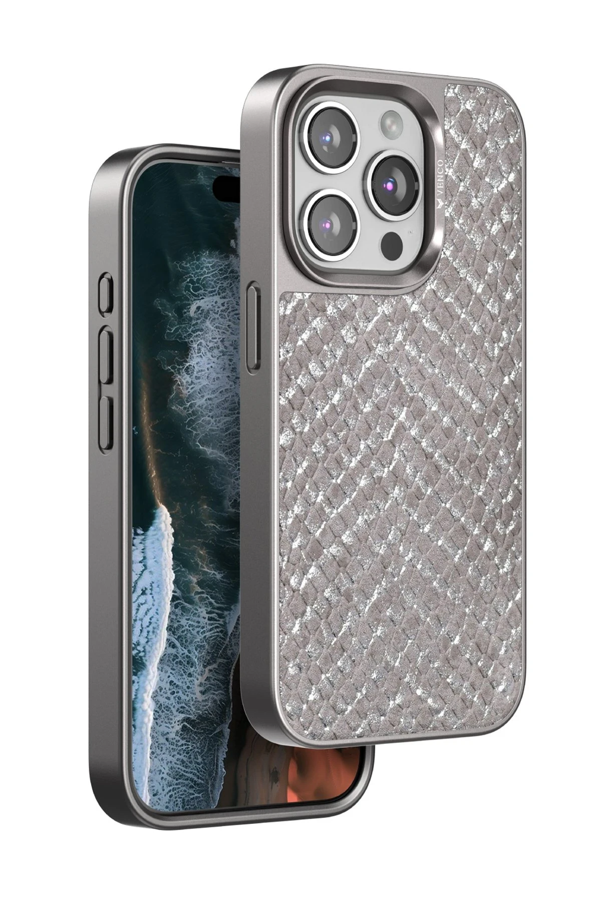 Venco iPhone 14 Pro Max Viper Kapak - Titan Gri