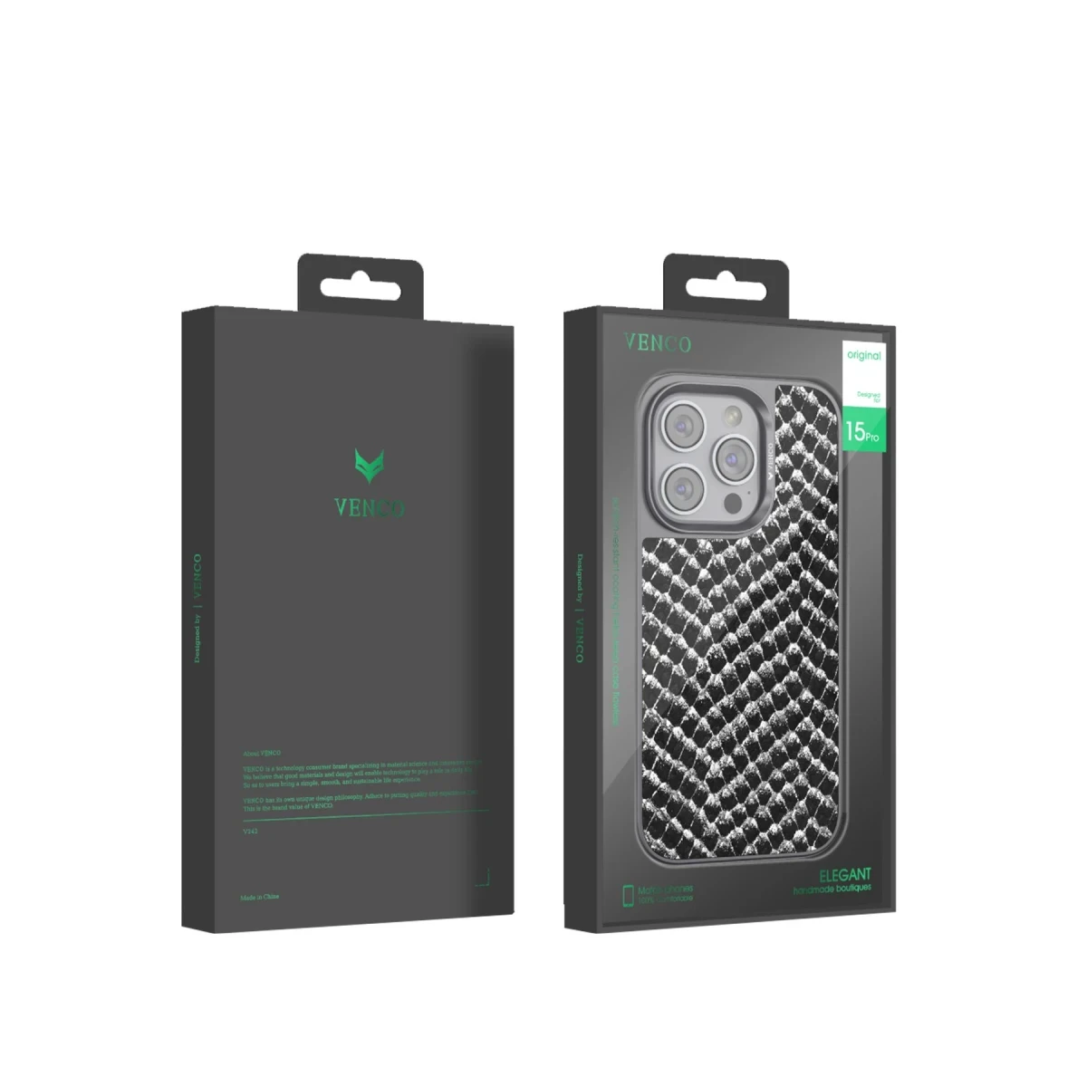 Venco Apple iPhone 14 Pro Max Viper Kapak - Kahverengi