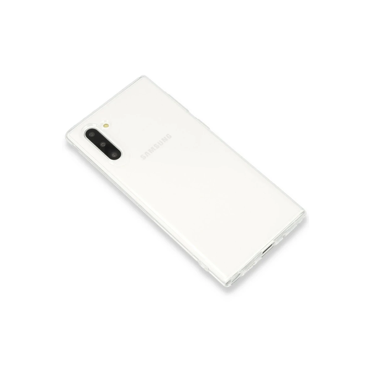 Newface Samsung Galaxy Note 10 Kılıf Lüx Şeffaf Silikon