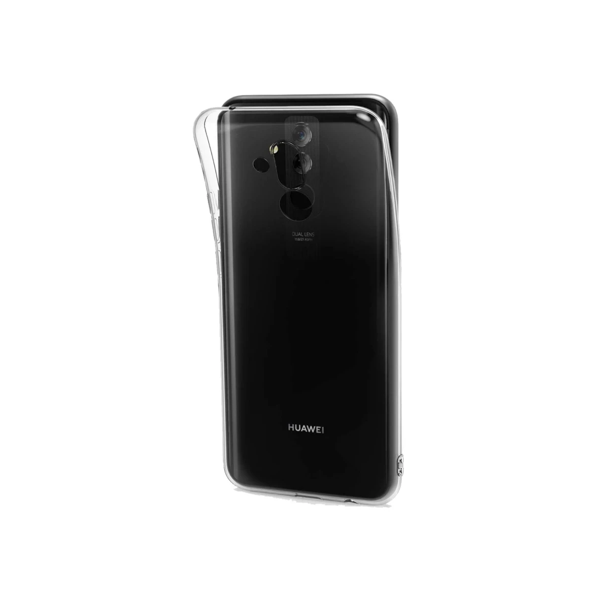 Newface Huawei Mate 20 Lite Kılıf Lüx Şeffaf Silikon