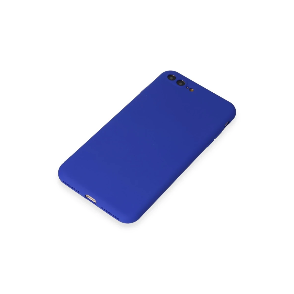 Newface Apple iPhone 7 Plus Kılıf First Silikon - Koyu Mavi