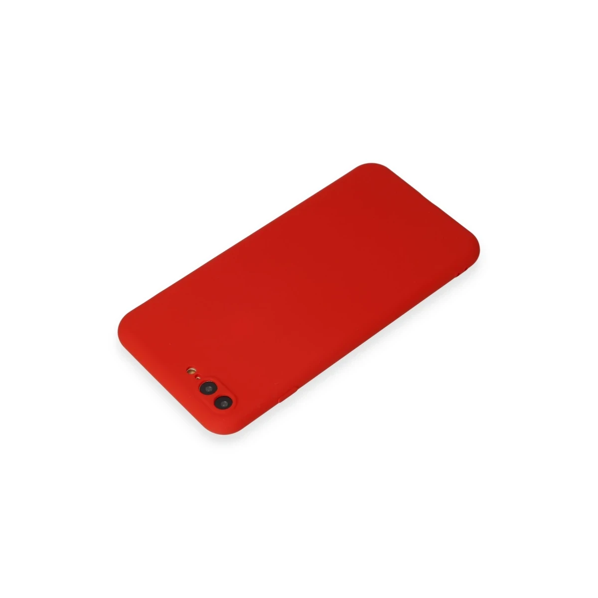 Newface Apple iPhone 7 Plus Kılıf First Silikon - Kırmızı