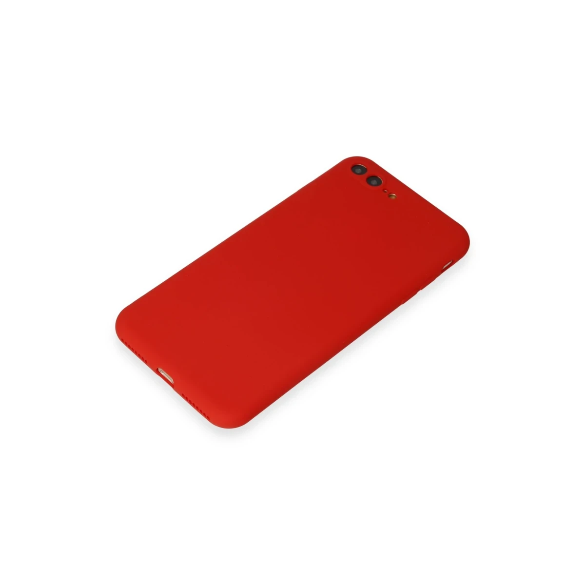 Newface Apple iPhone 7 Plus Kılıf First Silikon - Kırmızı