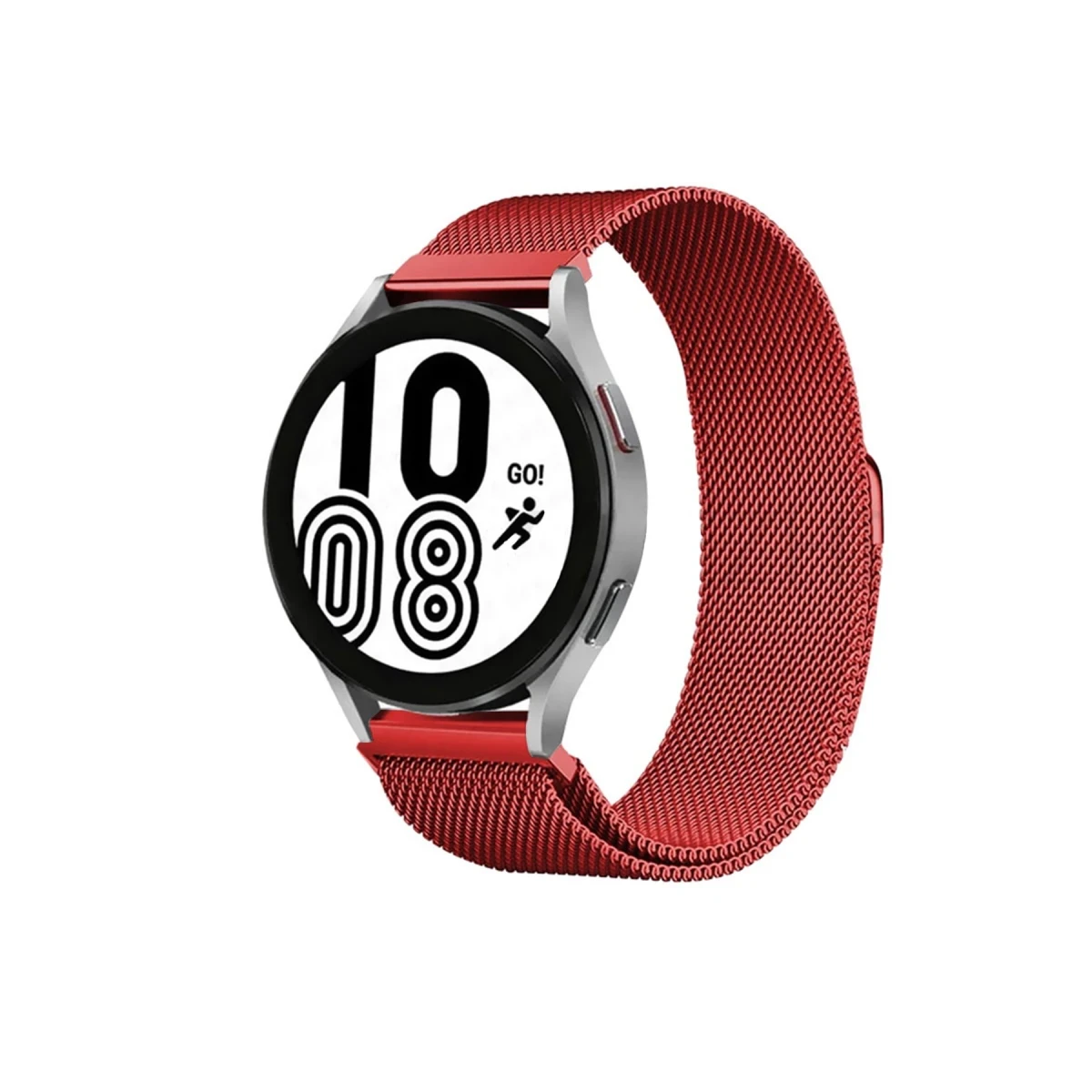Newface Watch 20mm Metal Mıknatıslı Kordon - Kırmızı
