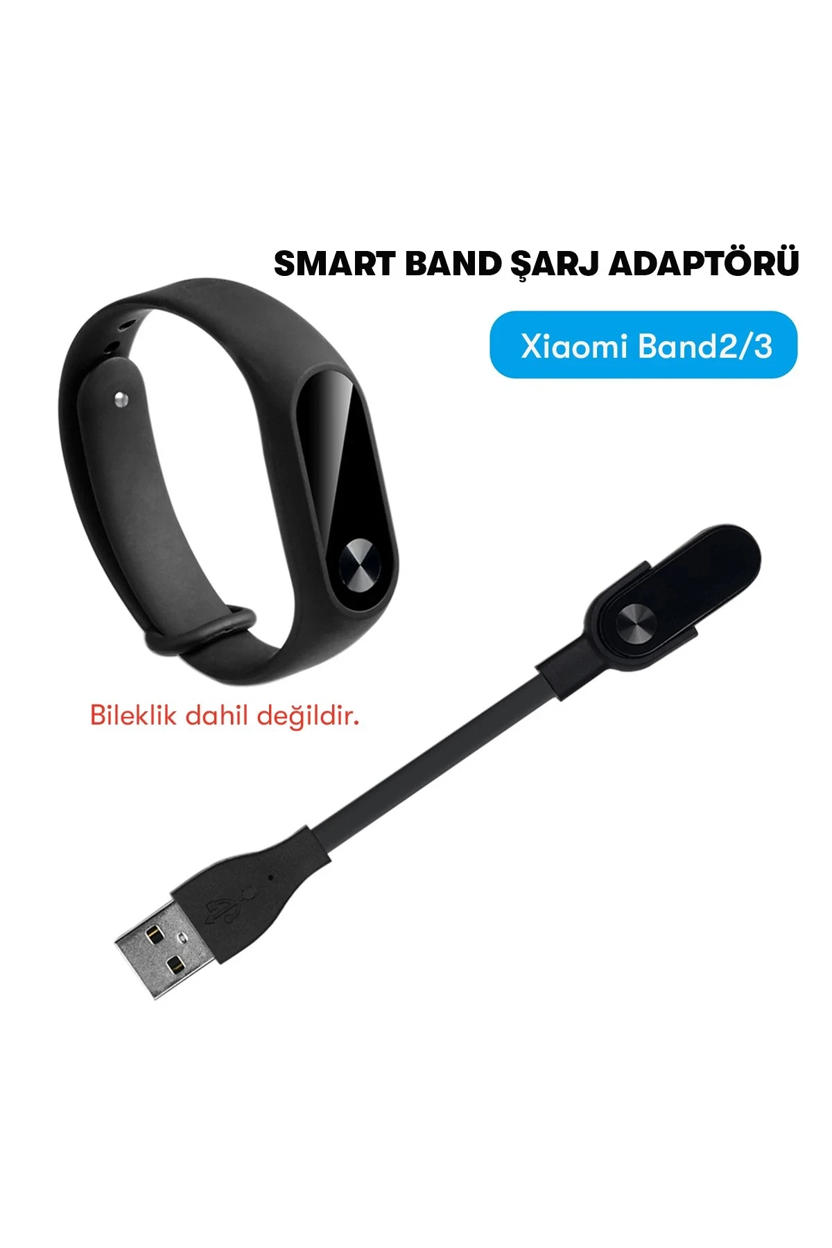Newface MC03 Şarj Adaptörü Xiaomi Mi Band 2/3