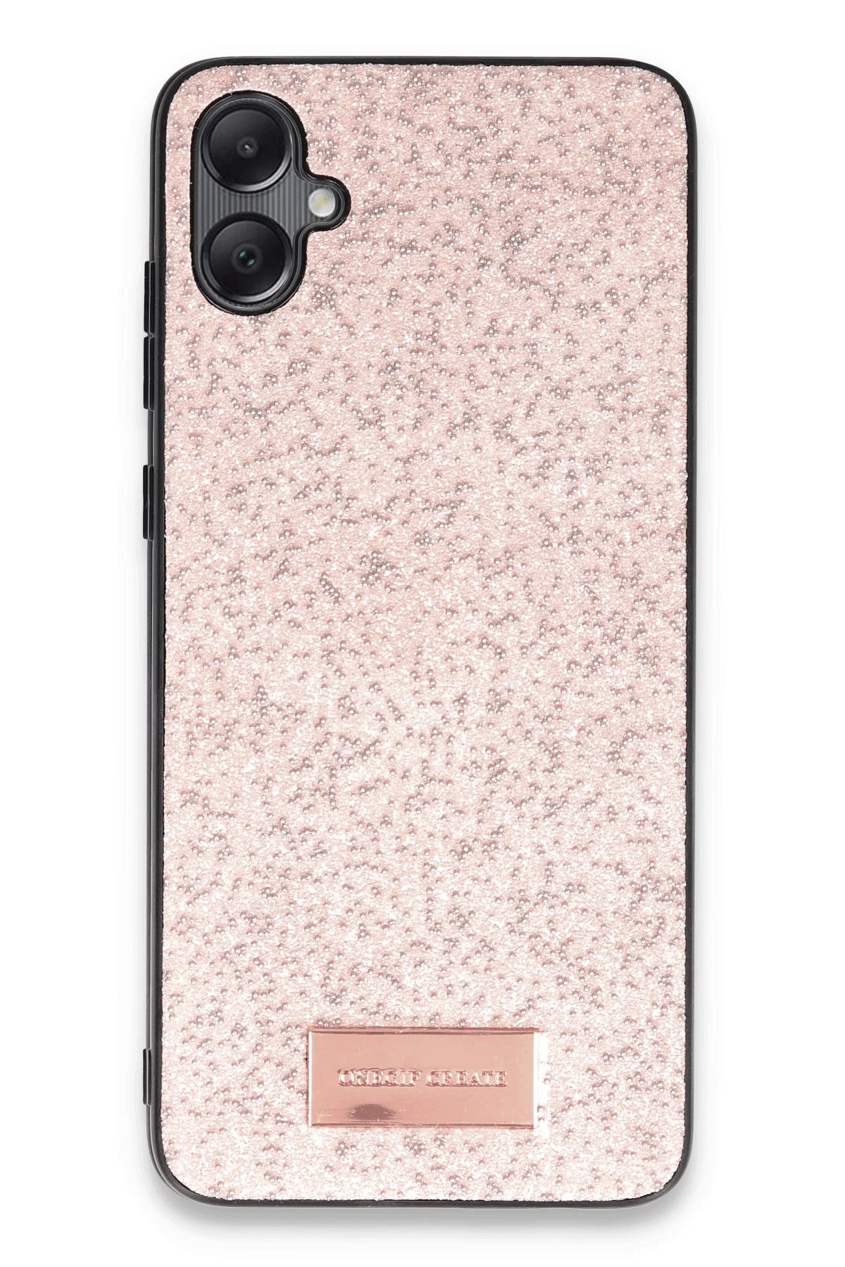 Onegif Samsung Galaxy A05 Bright Simli Kapak - Pembe