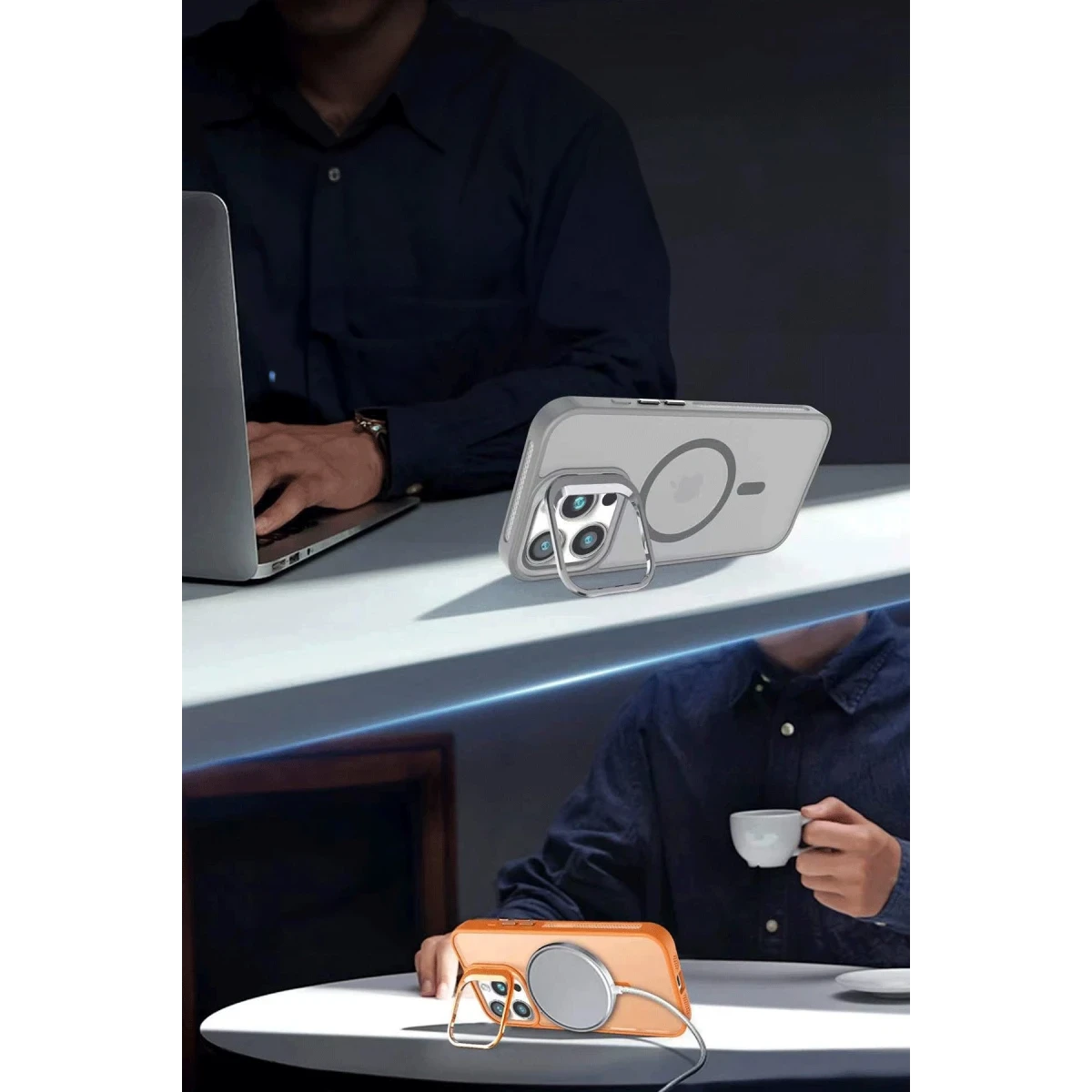 Joko Apple iPhone 16 Flet Lens Magsafe Kapak - Siyah — görsel 8