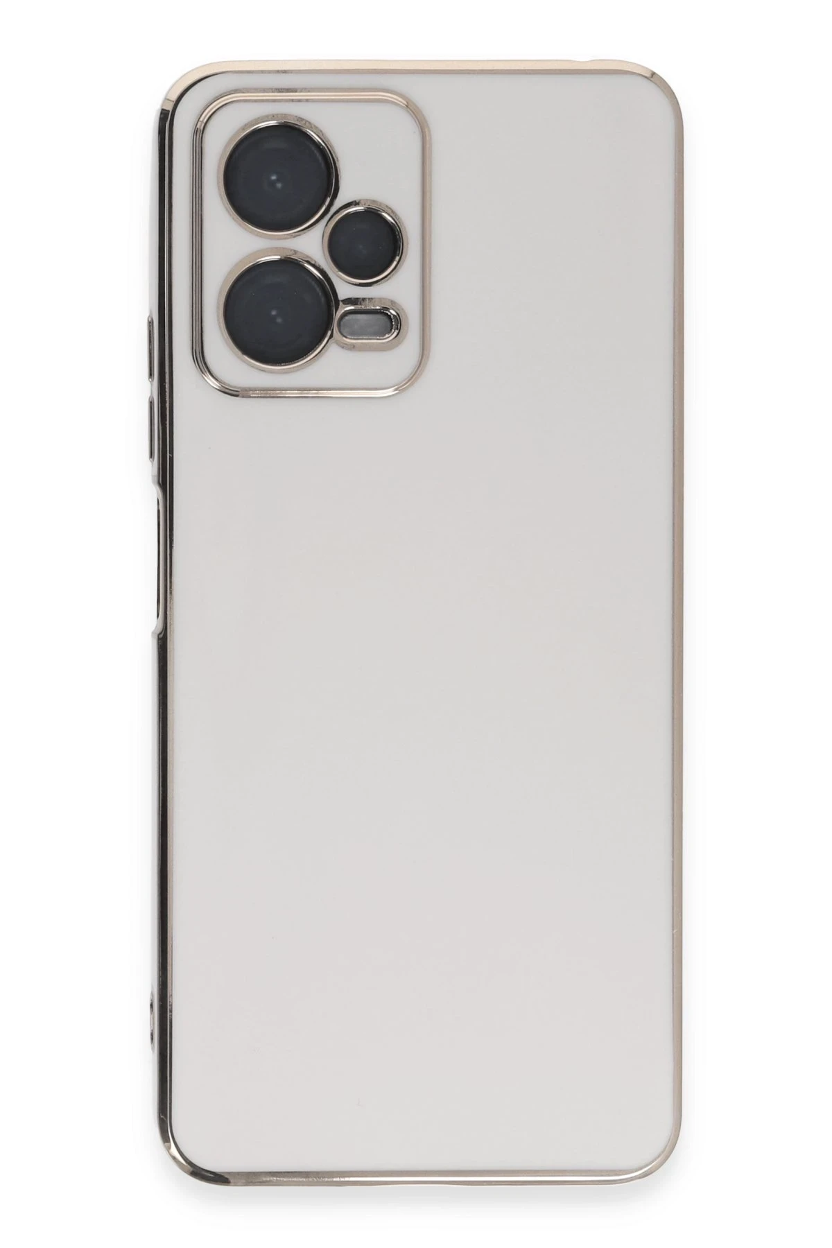 Newface Xiaomi Poco X5 5G Kılıf Volet Silikon - Beyaz
