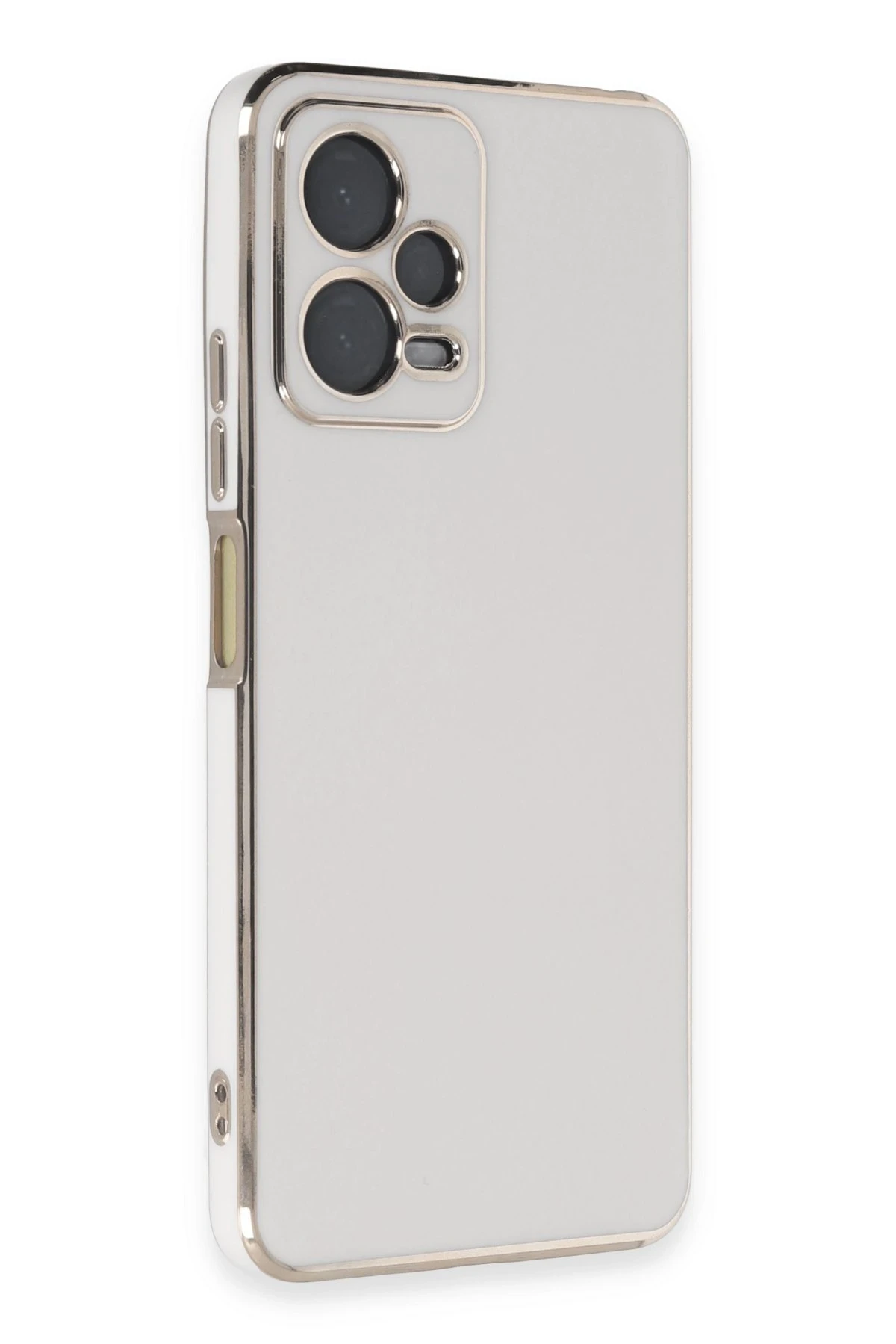 Newface Xiaomi Poco X5 5G Kılıf Volet Silikon - Beyaz