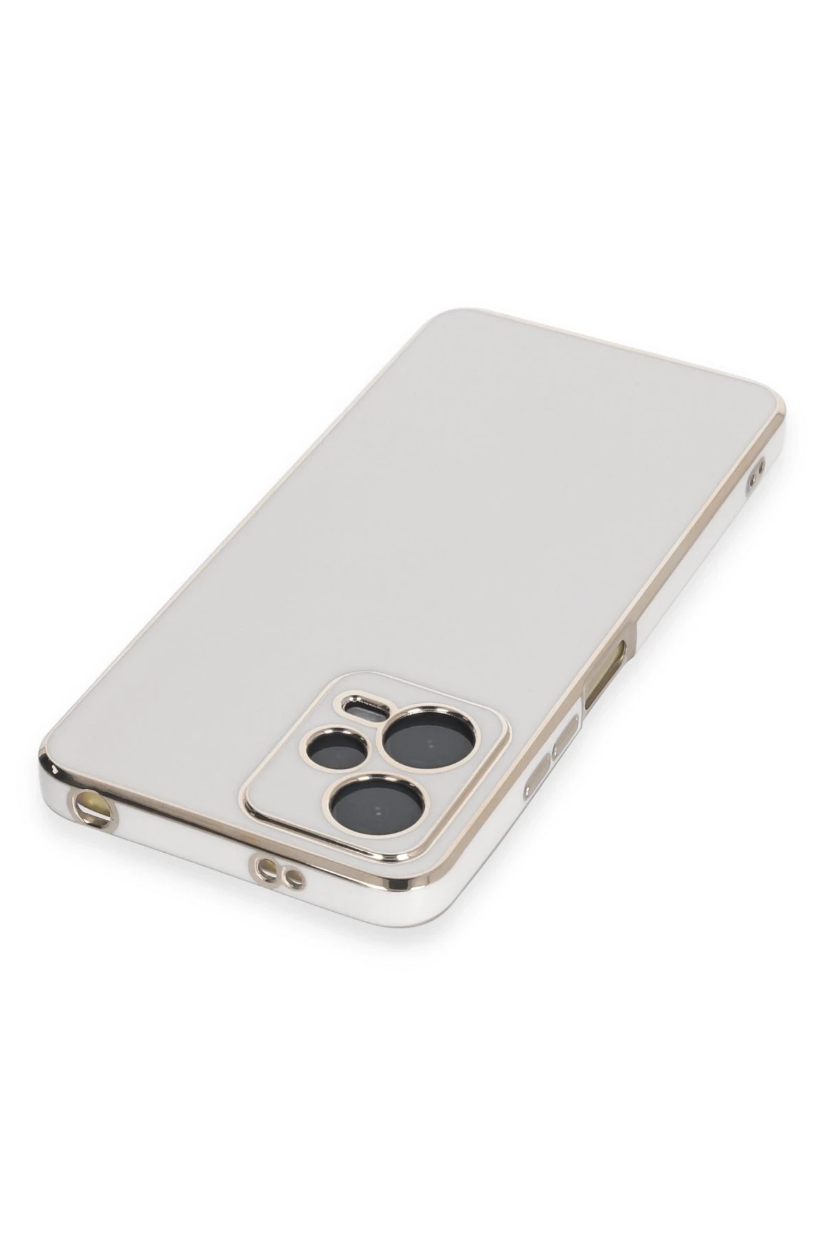 Newface Xiaomi Poco X5 5G Kılıf Volet Silikon - Beyaz