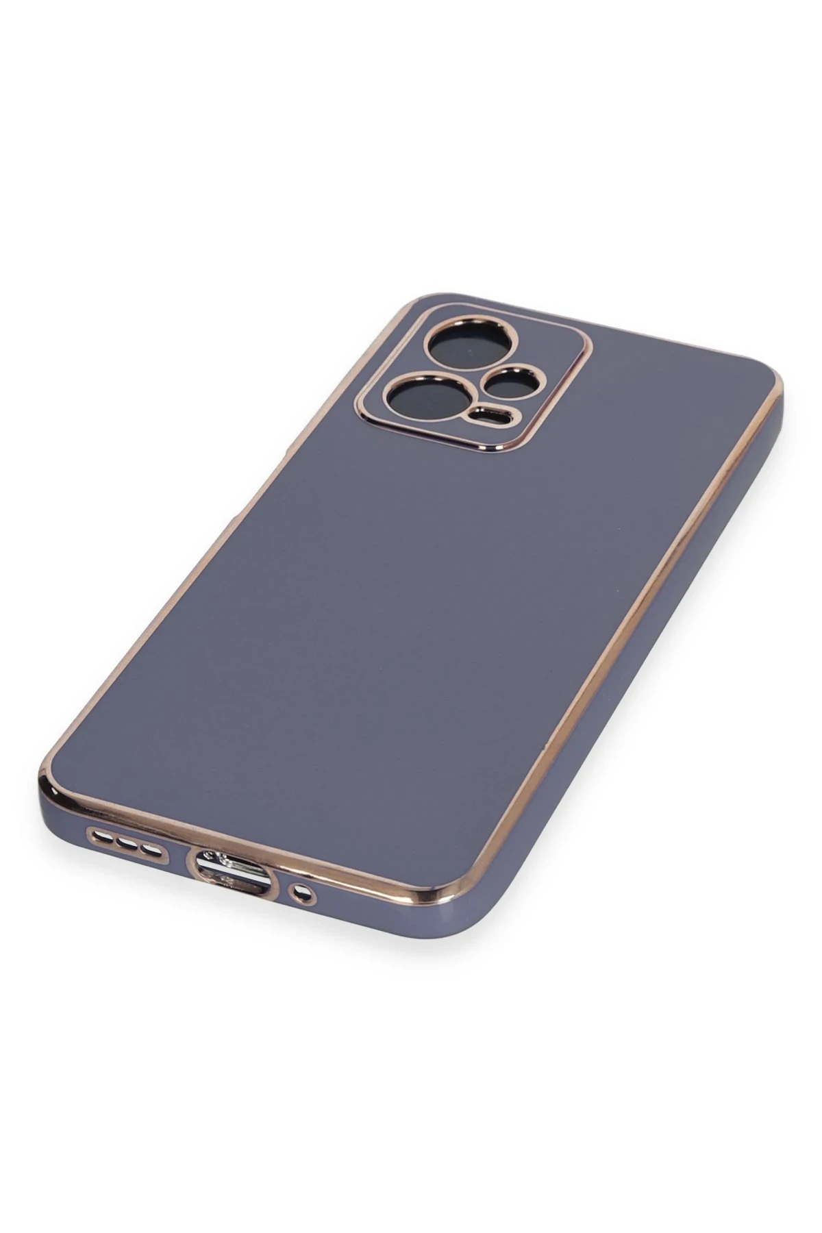 Newface Xiaomi Poco X5 5G Kılıf Volet Silikon - Mavi
