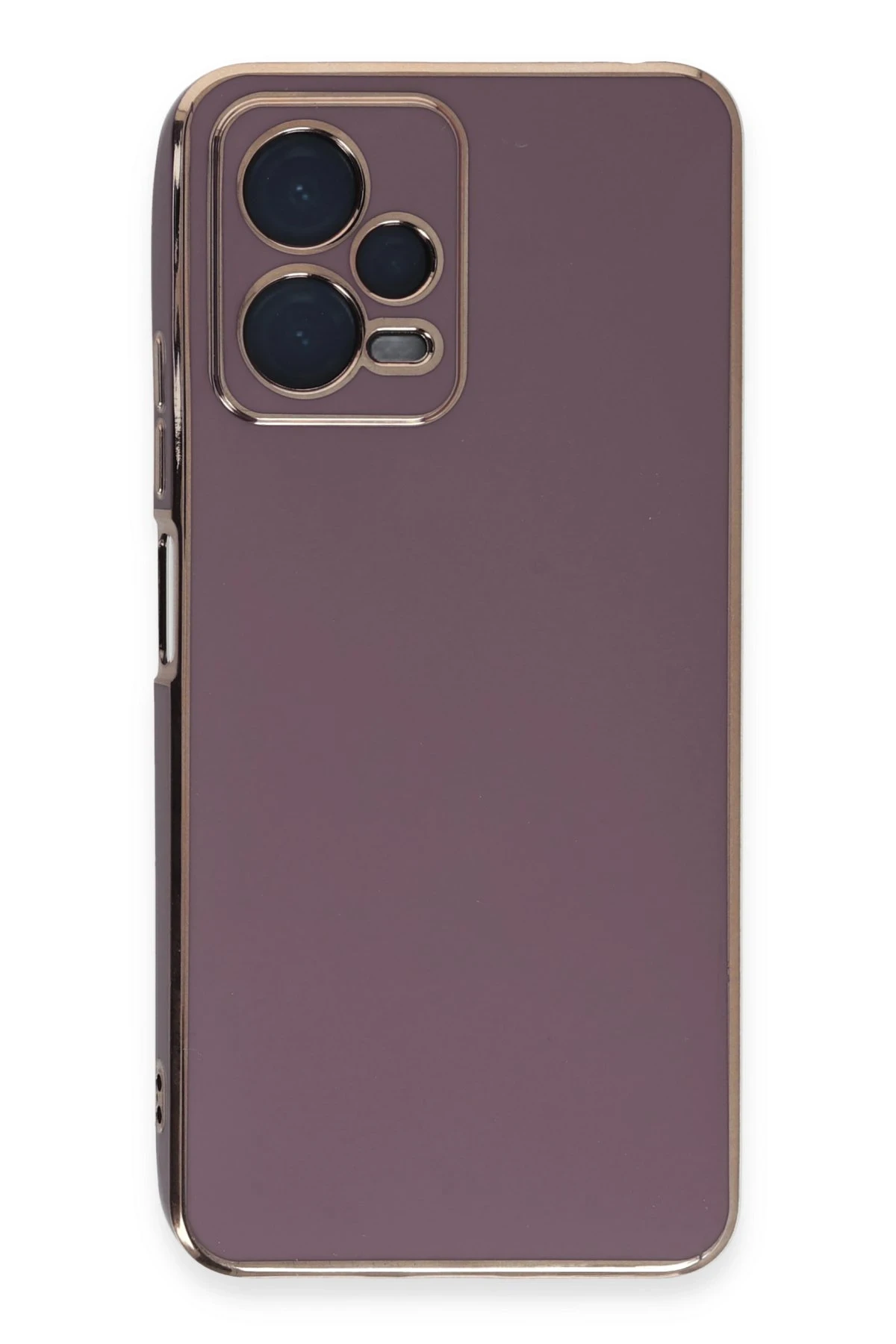 Newface Xiaomi Poco X5 5G Kılıf Volet Silikon - Mor