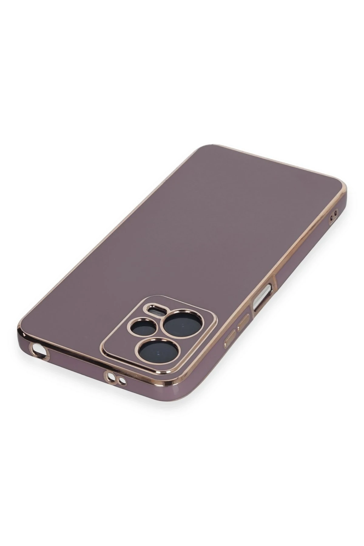 Newface Xiaomi Poco X5 5G Kılıf Volet Silikon - Mor
