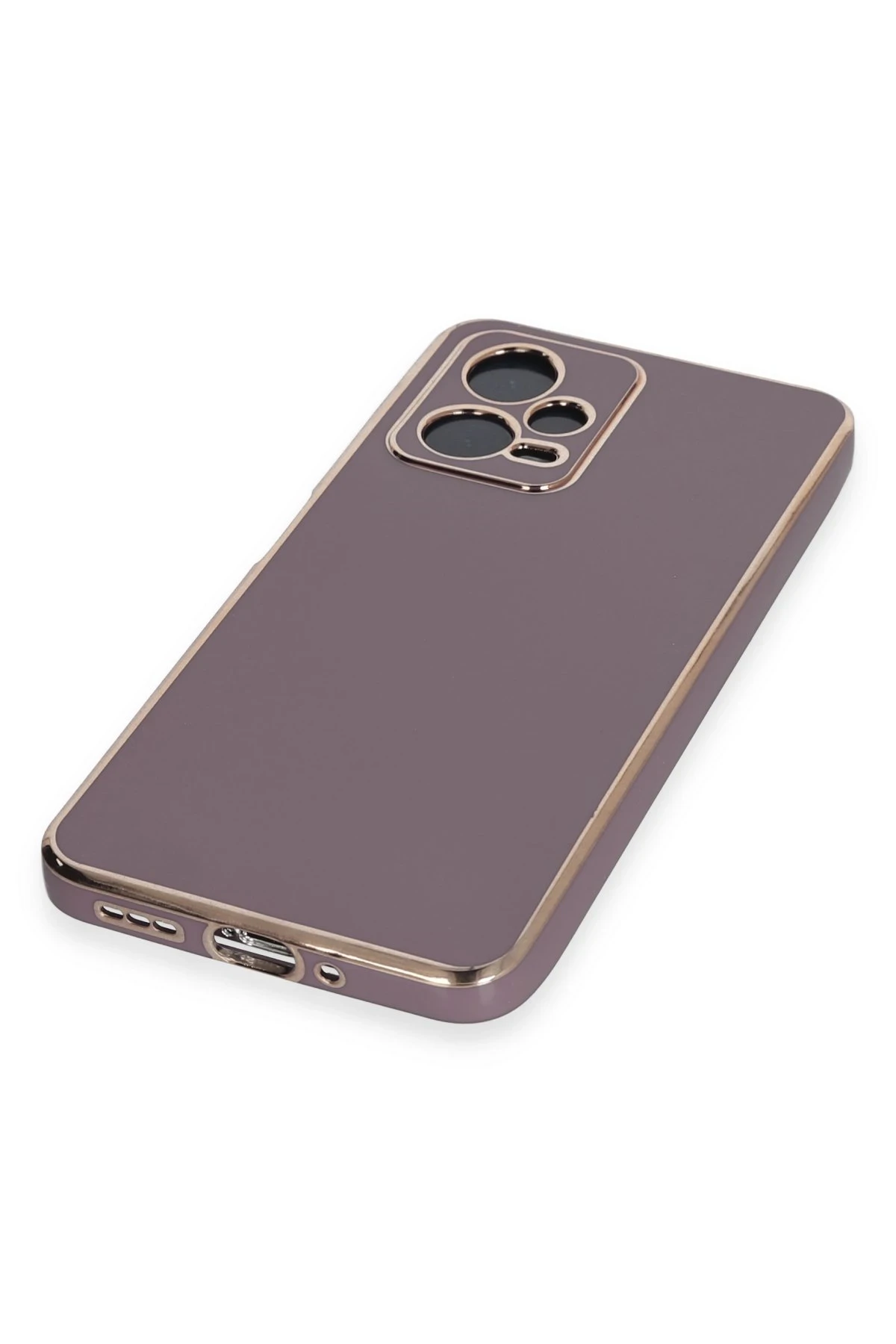 Newface Xiaomi Poco X5 5G Kılıf Volet Silikon - Mor