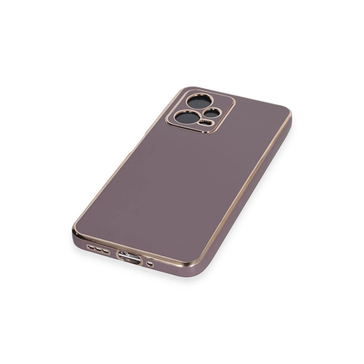Newface Xiaomi Poco X5 5G Kılıf Volet Silikon - Mor