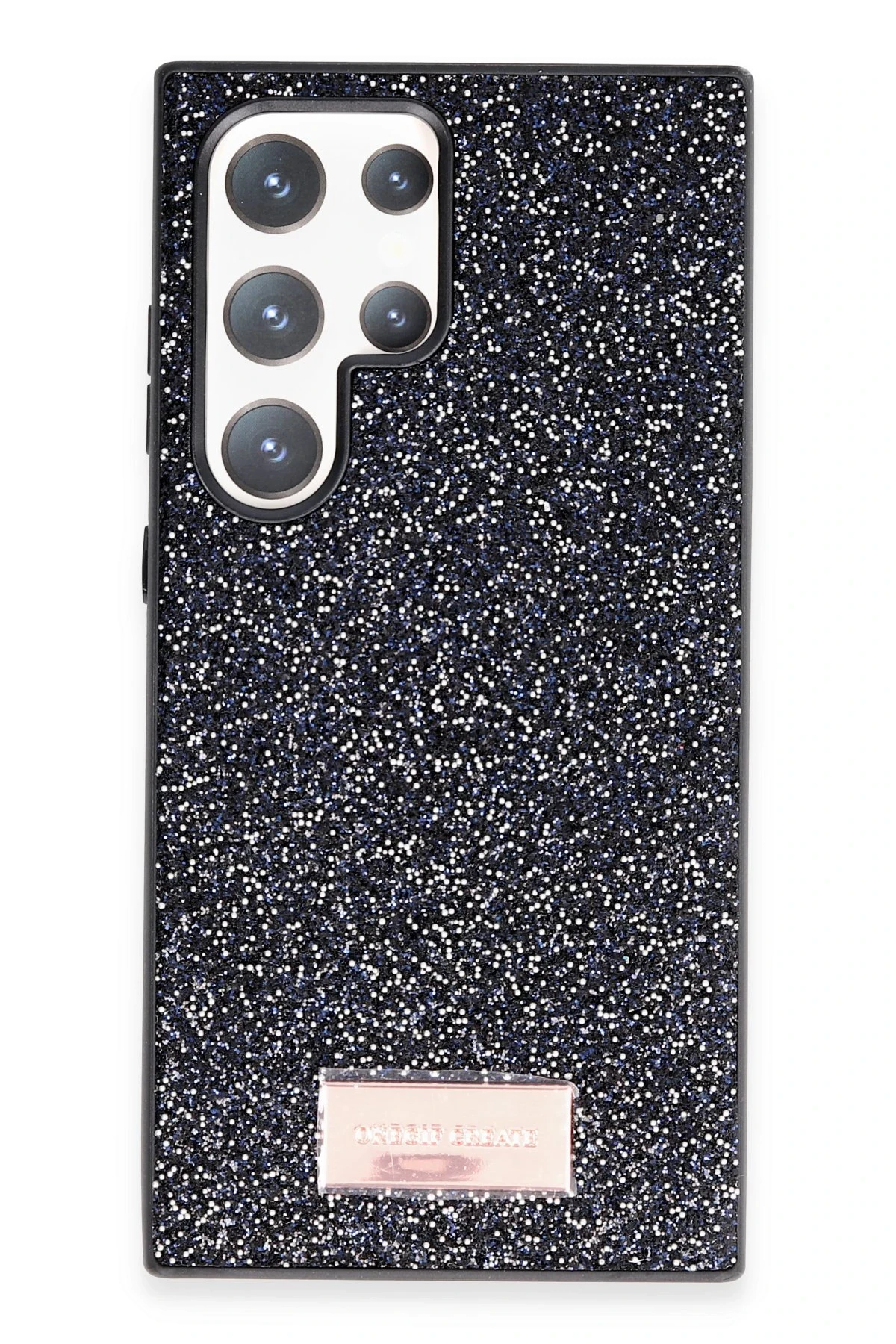 Onegif Samsung Galaxy S24 Ultra Bright Simli Kapak - Siyah