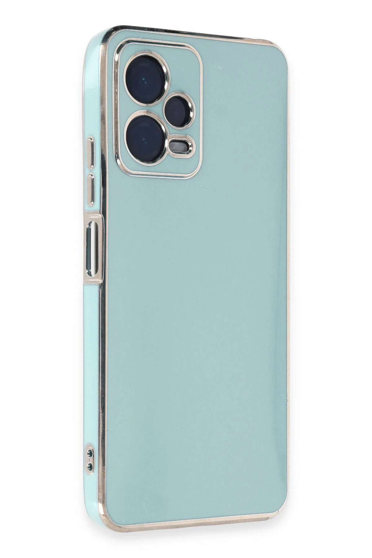 Newface Xiaomi Poco X5 5G Kılıf Volet Silikon - Açık Yeşil