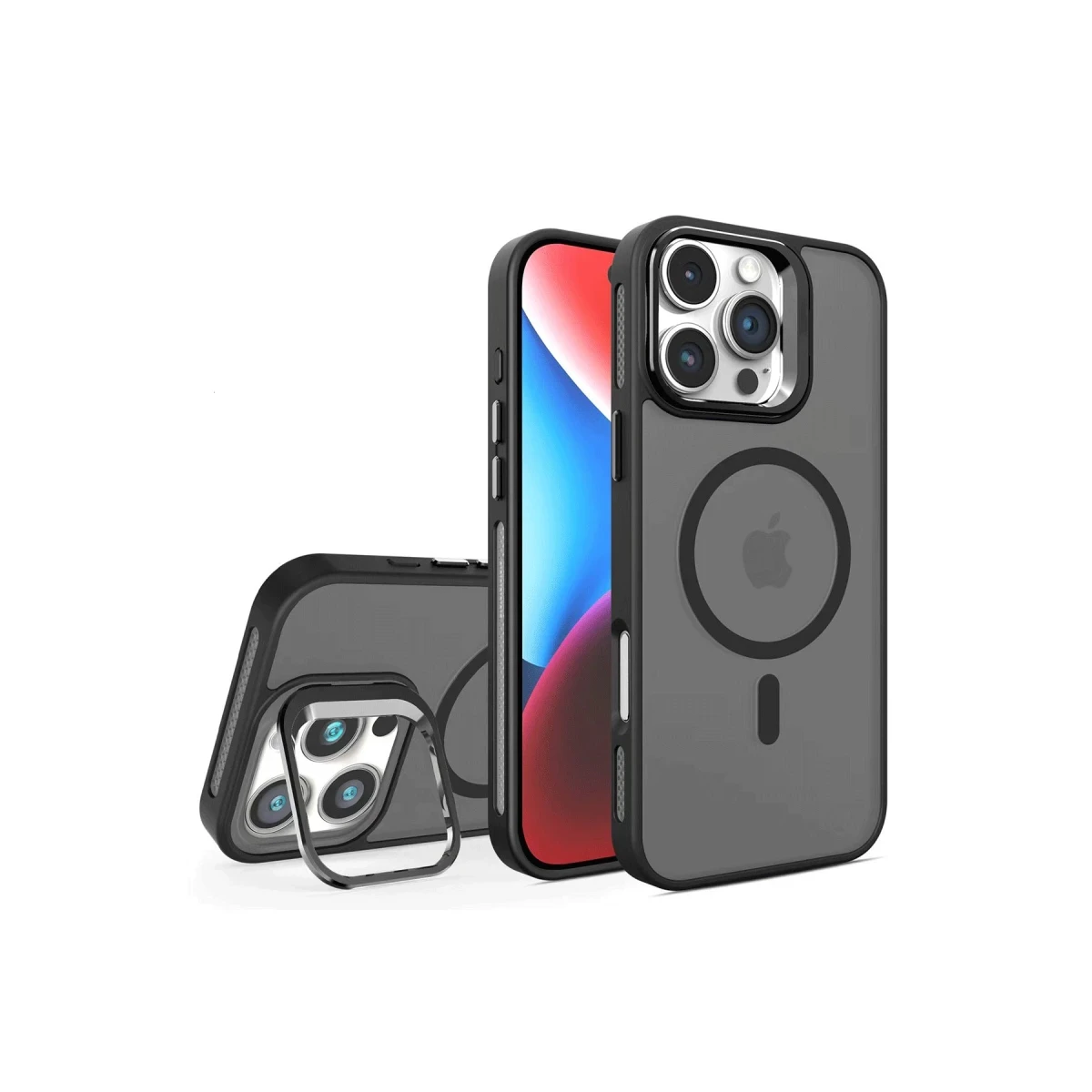 Joko Apple iPhone 16 Pro Flet Lens Magsafe Kapak - Siyah — görsel 7