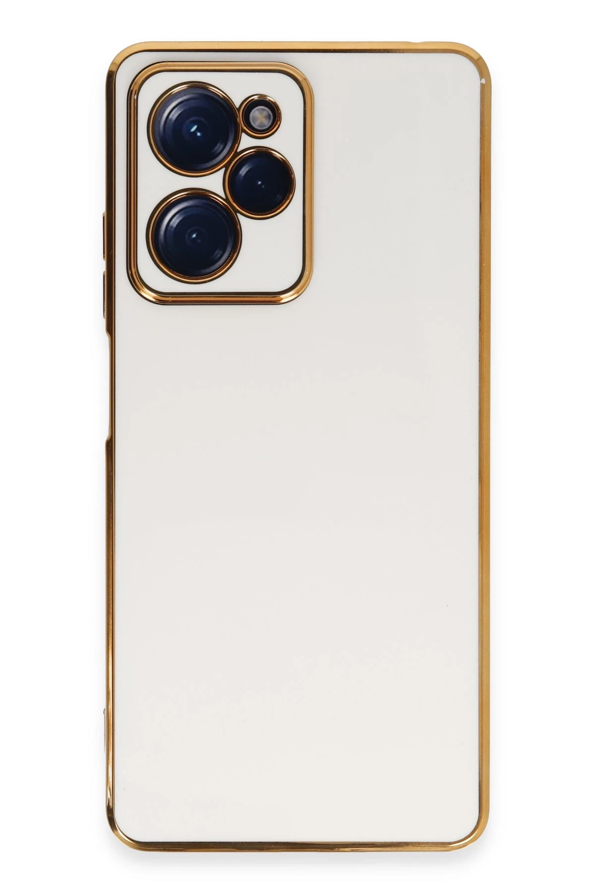 Newface Xiaomi Poco X5 Pro 5G Kılıf Volet Silikon - Beyaz