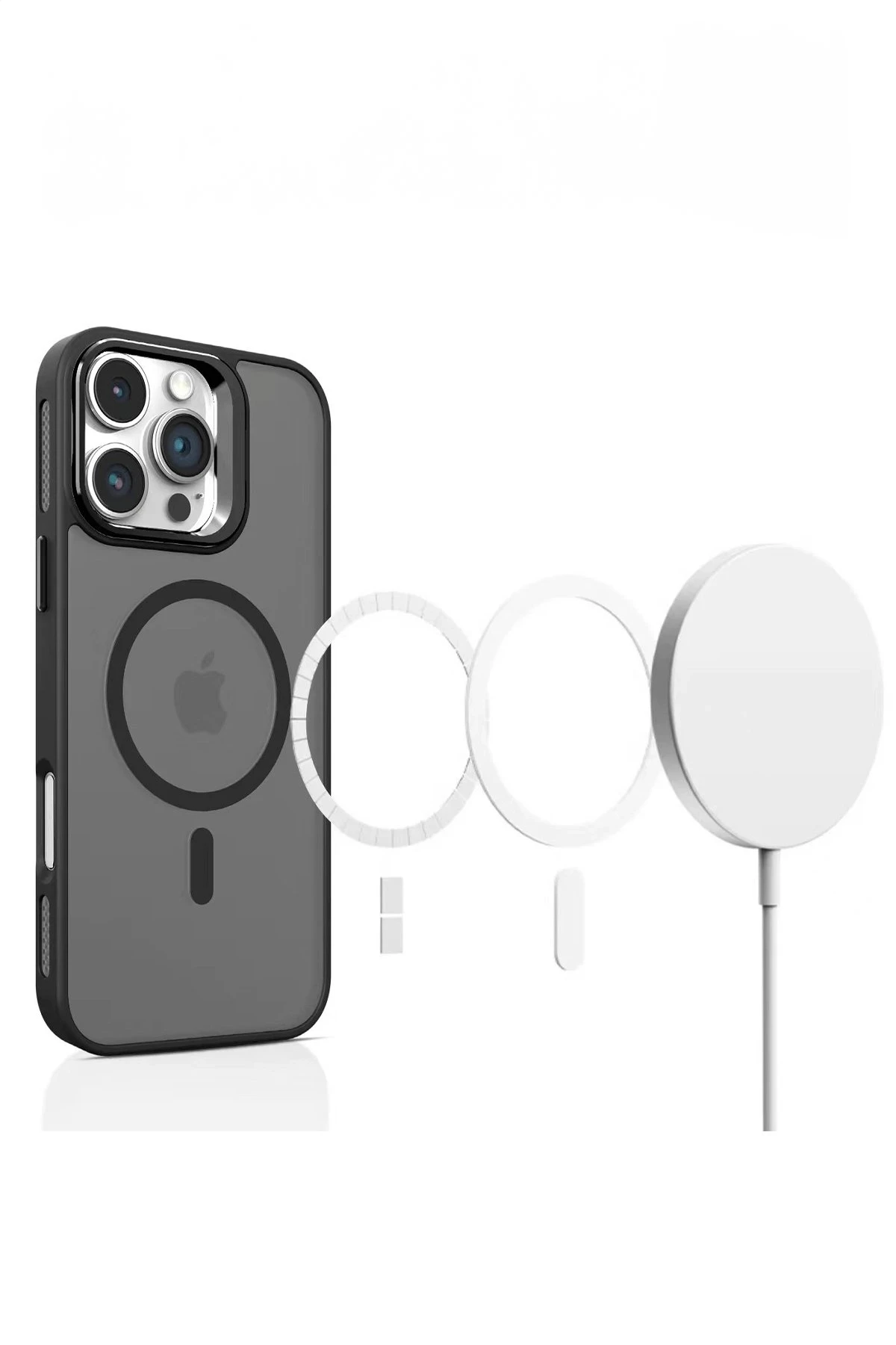 Joko Apple iPhone 16 Pro Flet Lens Magsafe Kapak - Siyah — görsel 5