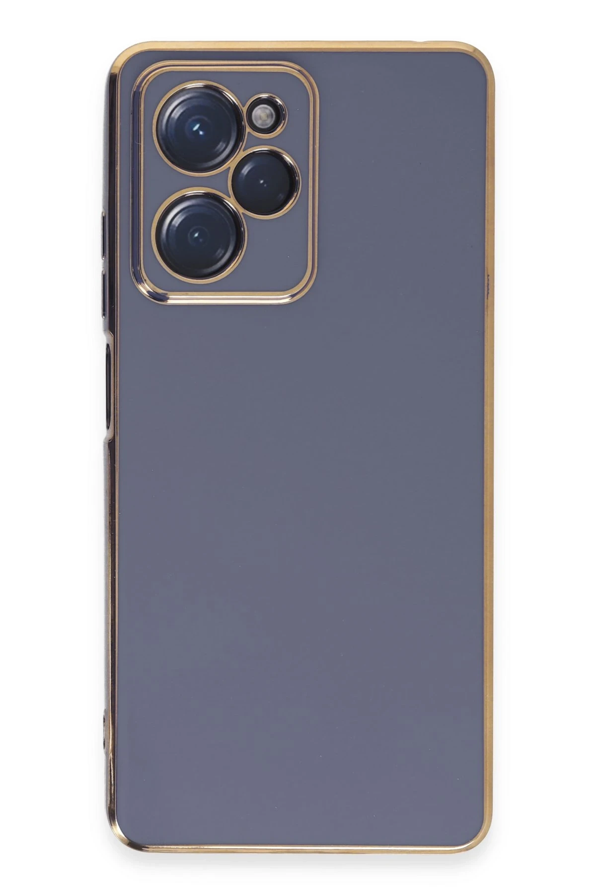 Newface Xiaomi Poco X5 Pro 5G Kılıf Volet Silikon - Mavi