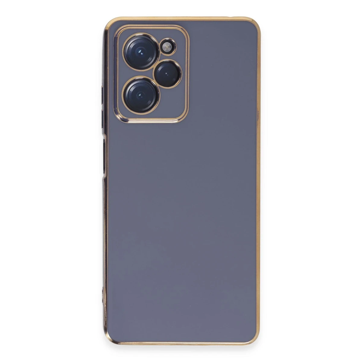 Newface Xiaomi Poco X5 Pro 5G Kılıf Volet Silikon - Mavi