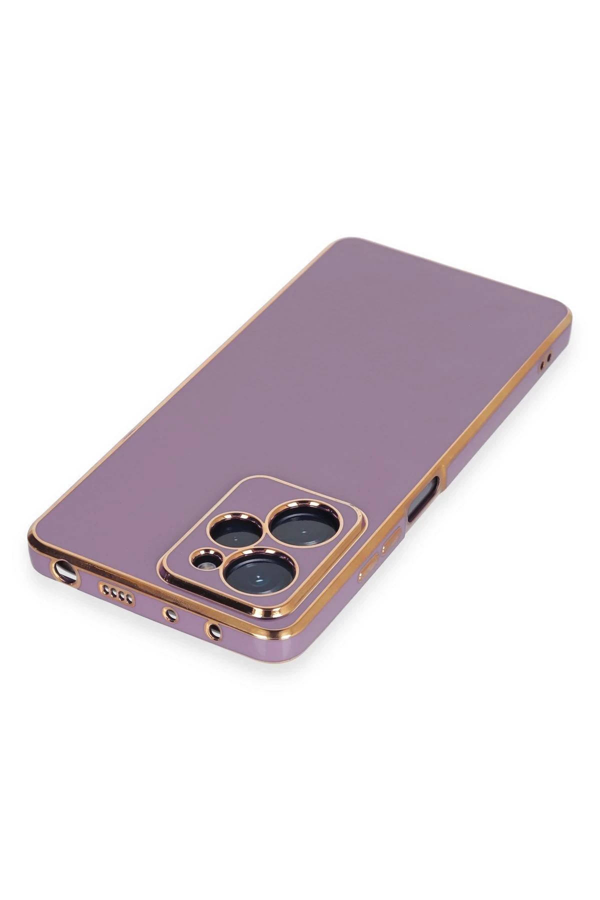 Newface Xiaomi Poco X5 Pro 5G Kılıf Volet Silikon - Mor