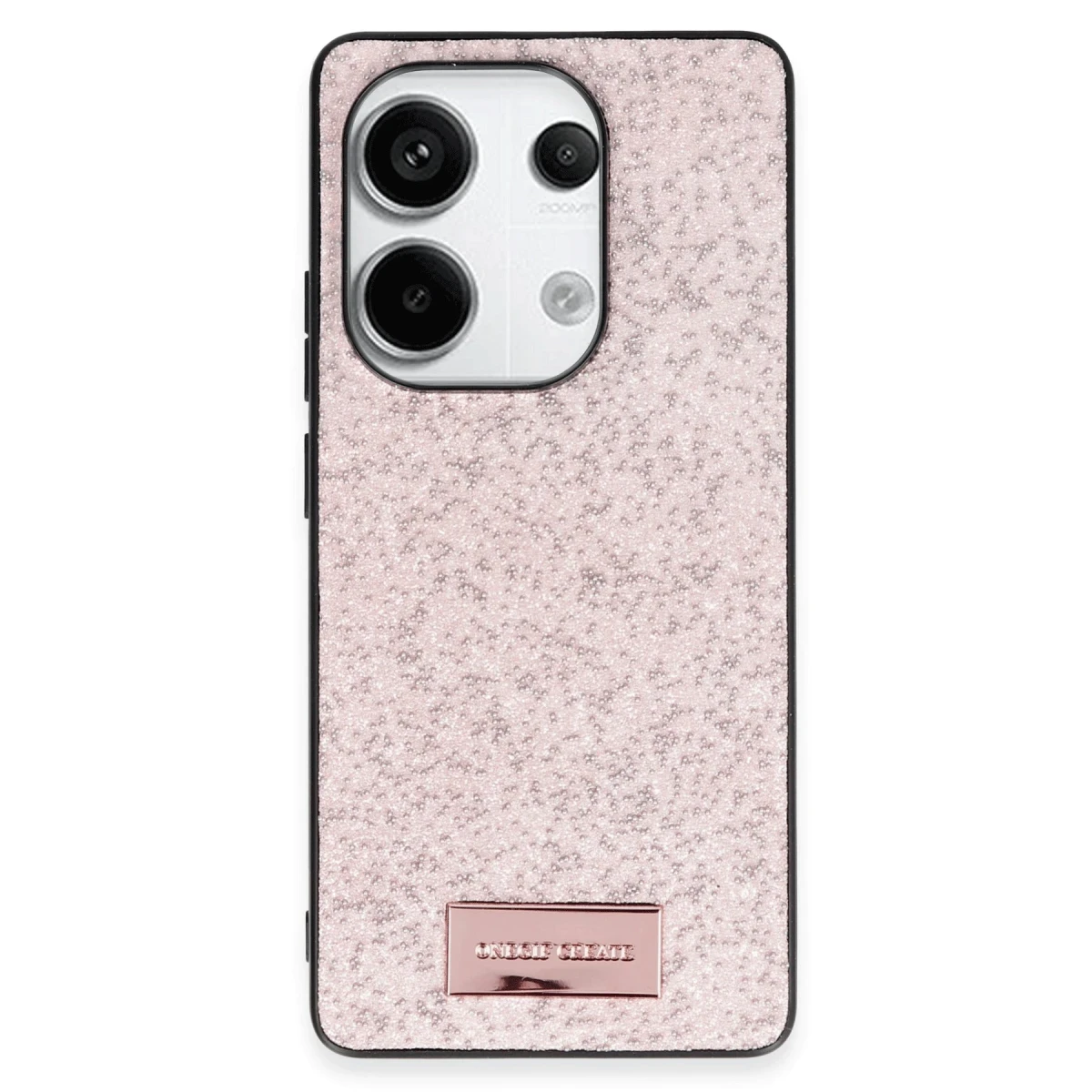 Onegif Xiaomi Redmi Note 13 Pro 4G Bright Simli Kapak - Pembe