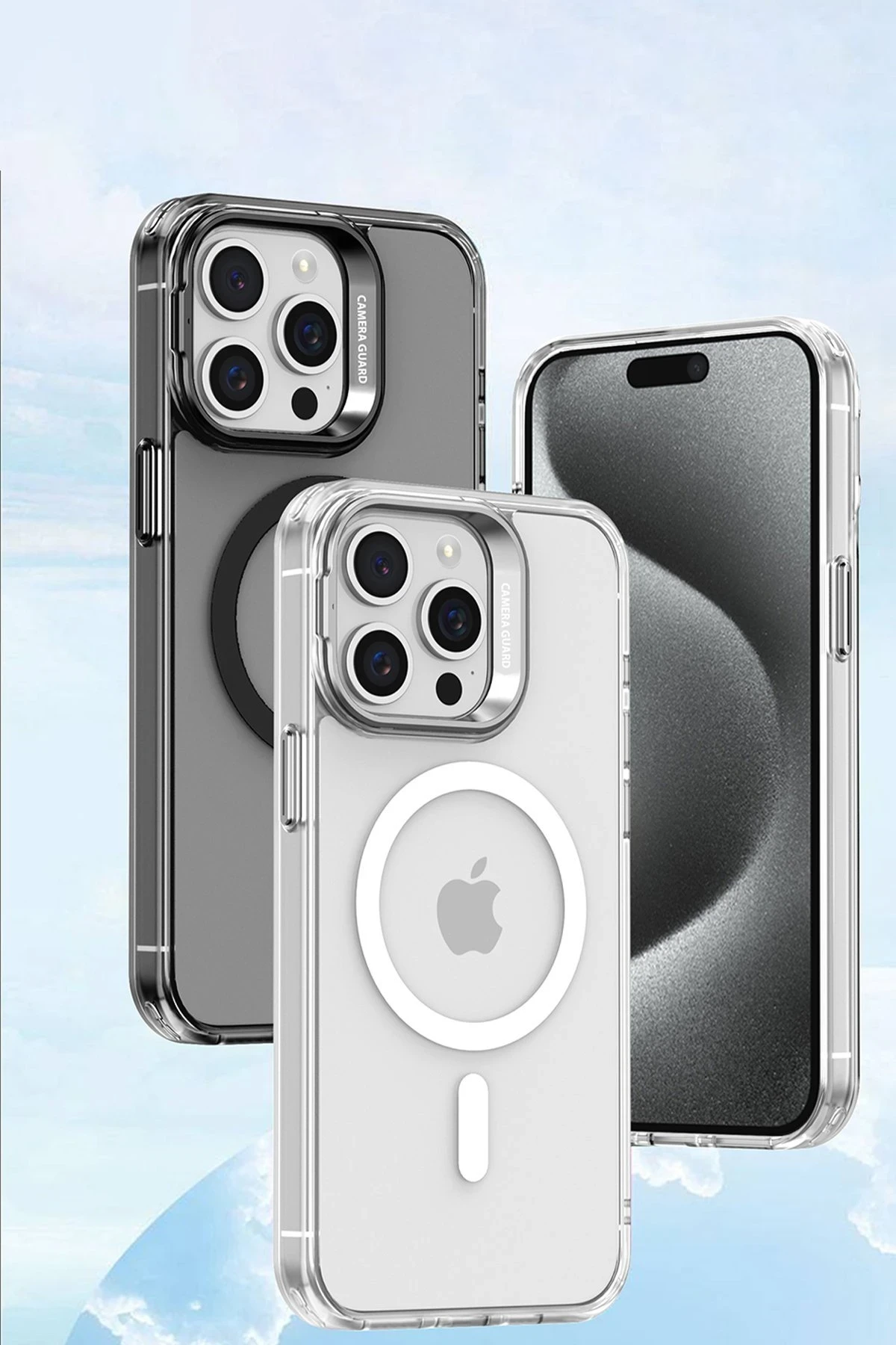 Joko Apple iPhone 16 Pro Armor Magsafe Kapak - Şeffaf — görsel 2