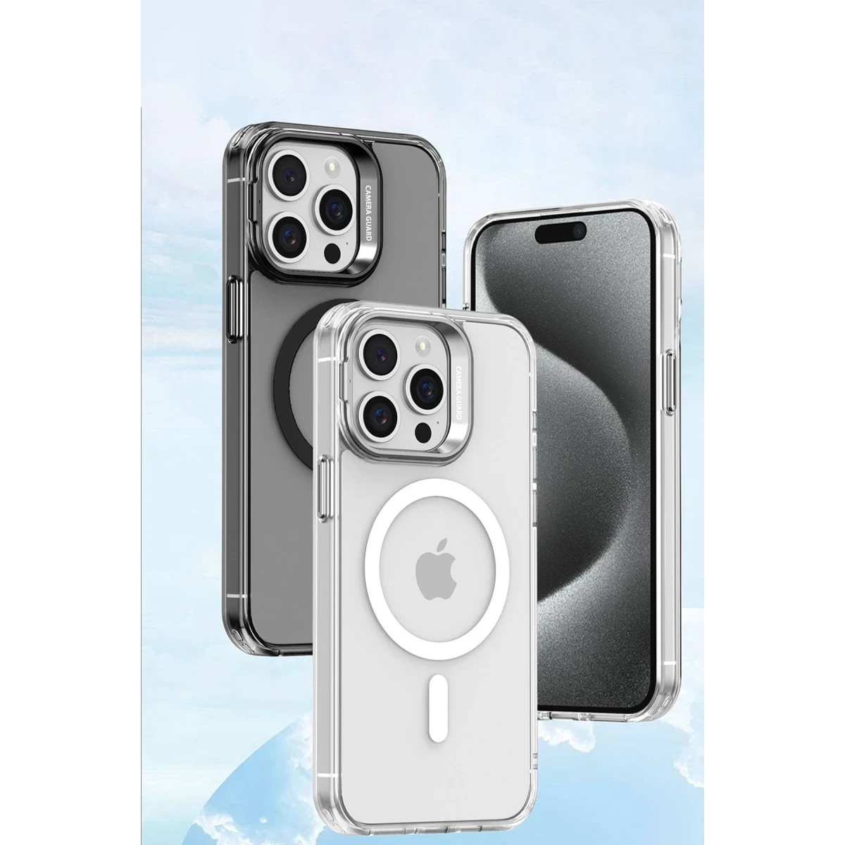Joko Apple iPhone 16 Pro Armor Magsafe Kapak - Şeffaf — görsel 7