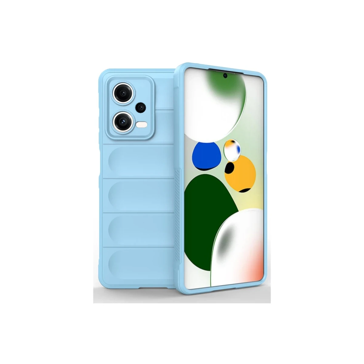 Newface Xiaomi Poco X5 5G Kılıf Optimum Silikon - Sky Blue