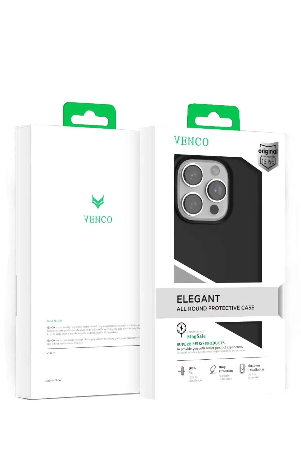 Venco iPhone 14 Pro Home Magsafe Kapak - Derin Mor