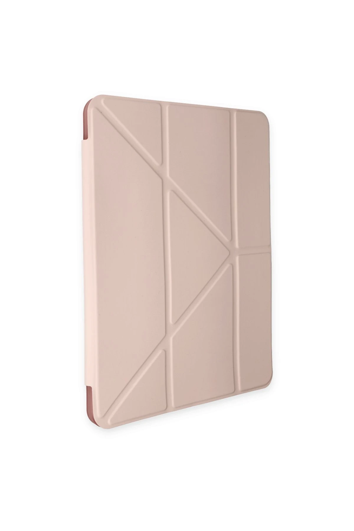 Newface iPad Pro 11 (2021) Kılıf Kalemlikli Hugo Tablet Kılıfı - Rose Gold