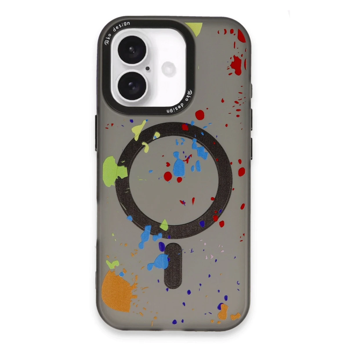 Joko Apple iPhone 16 Colorful Magsafe Kapak - Siyah — görsel 3