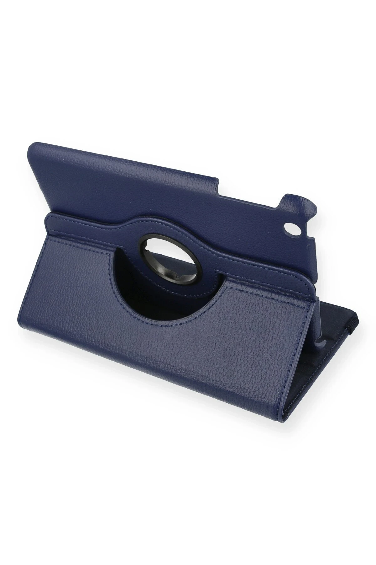 Newface iPad Mini 1 Kılıf 360 Tablet Deri Kılıf - Lacivert