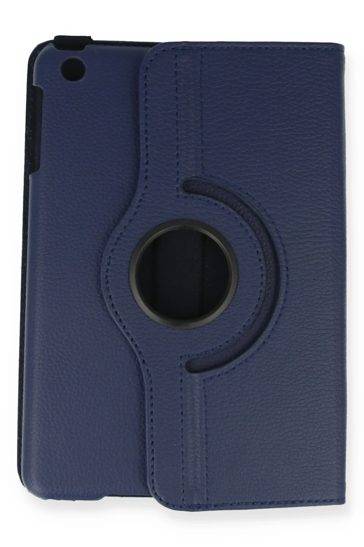 Newface iPad Mini 1 Kılıf 360 Tablet Deri Kılıf - Lacivert