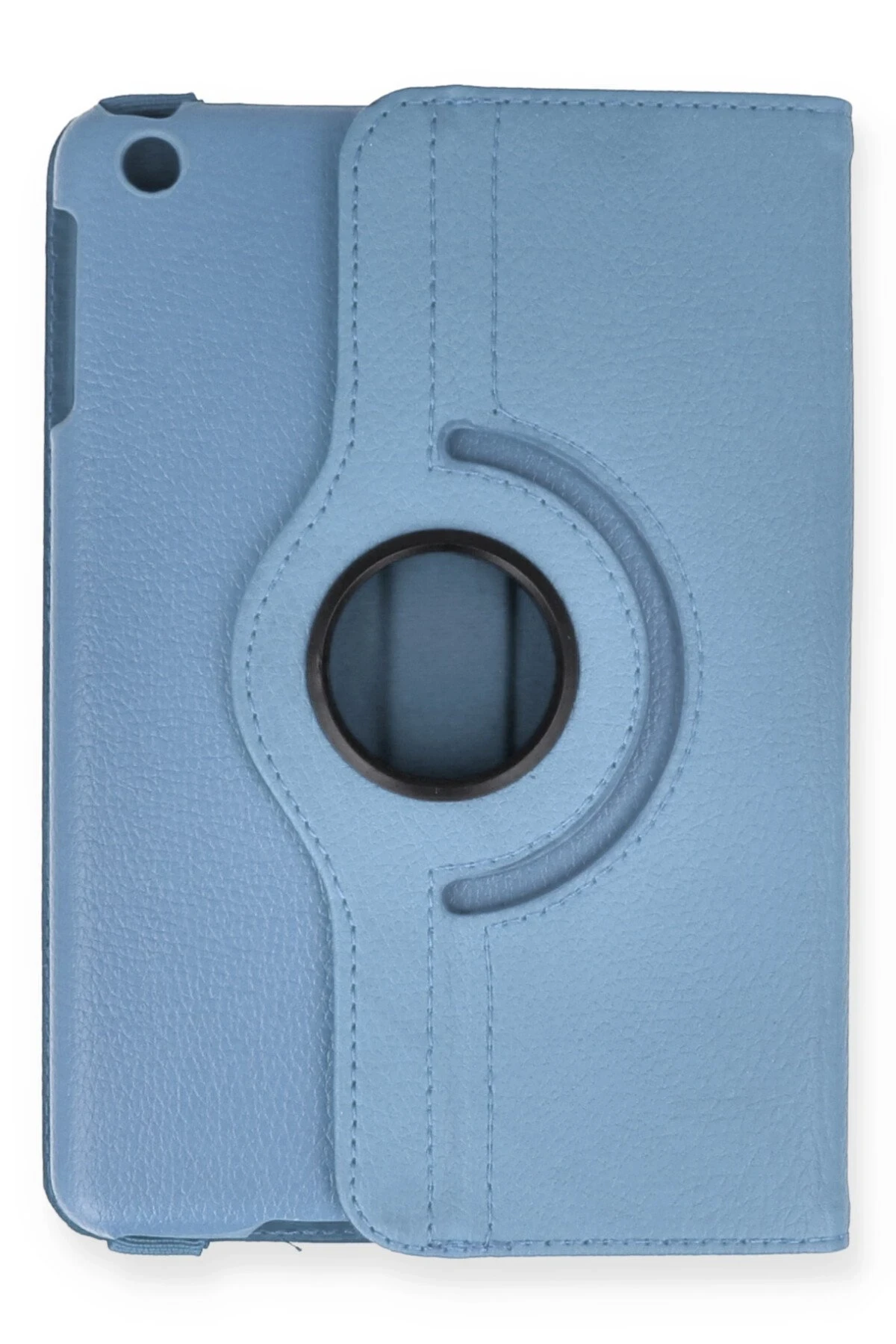 Newface iPad Mini 1 Kılıf 360 Tablet Deri Kılıf - Turkuaz
