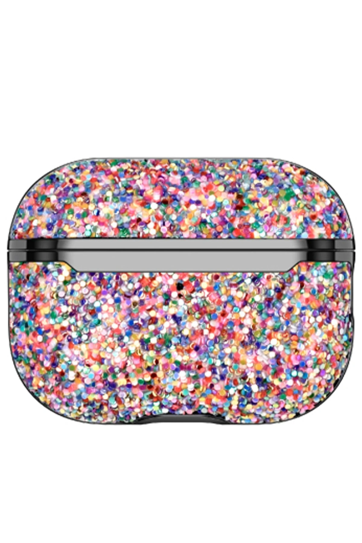 Onegif Airpods 3 (3.nesil) Bright Simli Airpods Kapak - Gold
