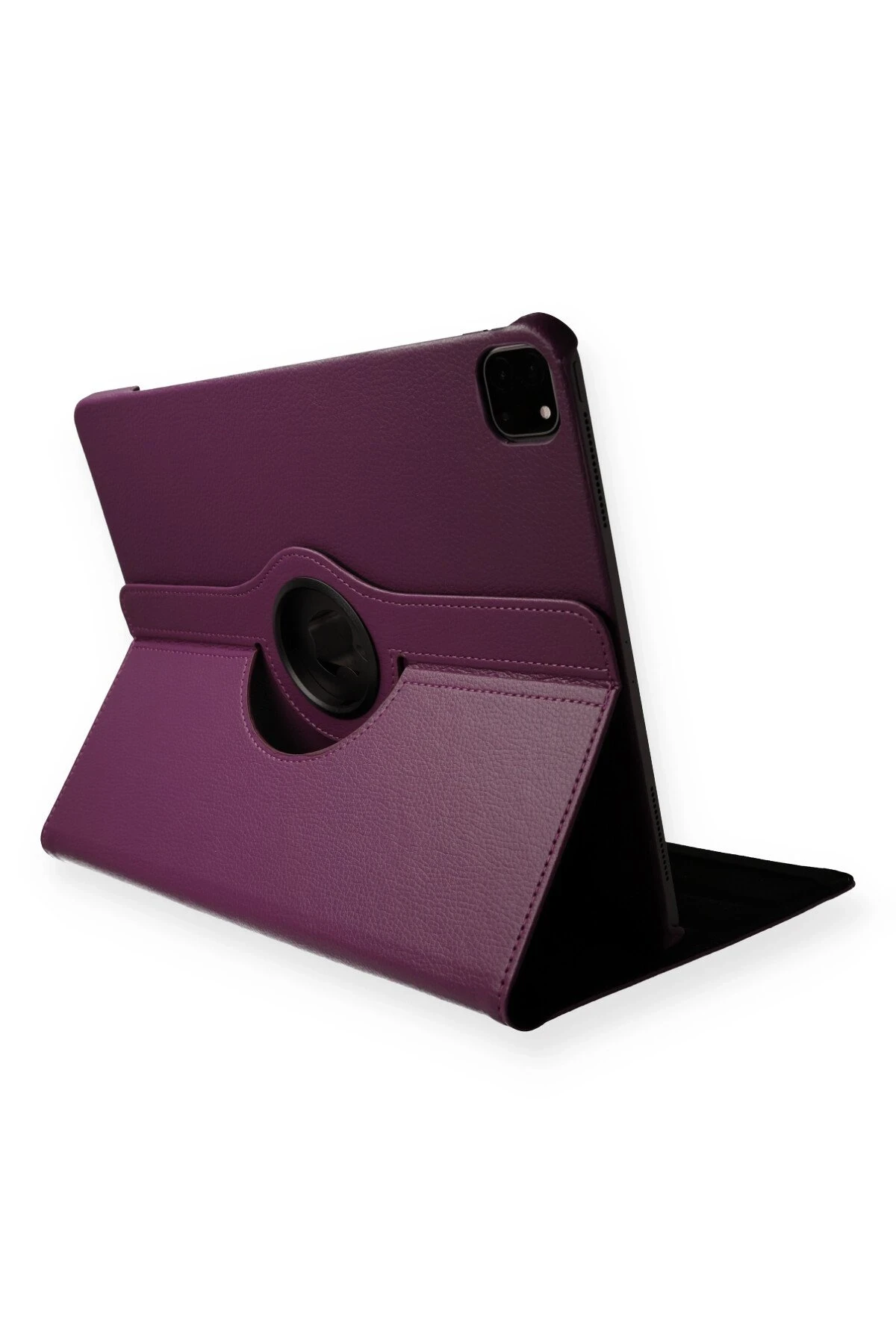 Newface iPad Pro 11 (2020) Kılıf 360 Tablet Deri Kılıf - Mürdüm