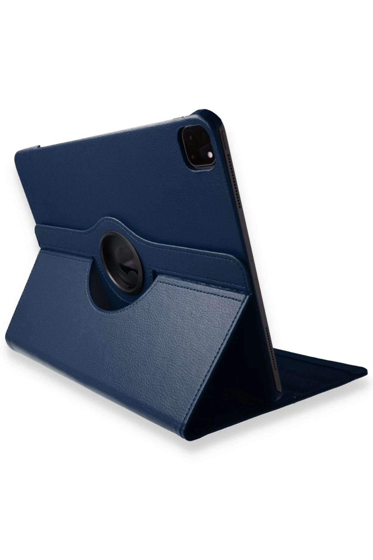 Newface iPad Pro 11 (2020) Kılıf 360 Tablet Deri Kılıf - Lacivert