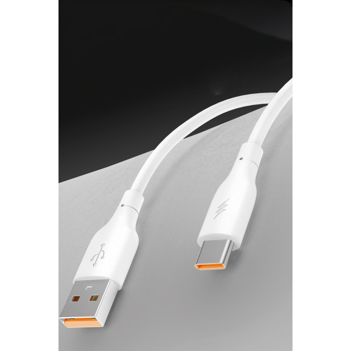 Konfulon DC64 USB to Lightning 1M 3.0A Hızlı Şarj Kablo - Beyaz — görsel 8