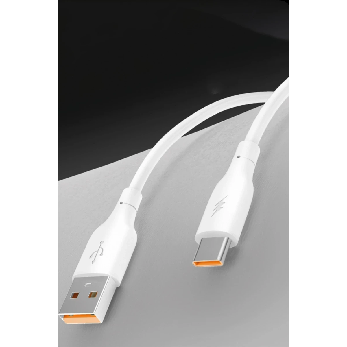 Konfulon DC65 USB to Type-C 1M 3.0A Hızlı Şarj Kablo - Beyaz — görsel 6