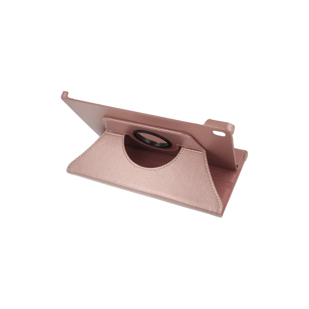 Newface Samsung Galaxy P610 Tab S6 Lite 10.4 Kılıf 360 Tablet Deri Kılıf - Rose Gold