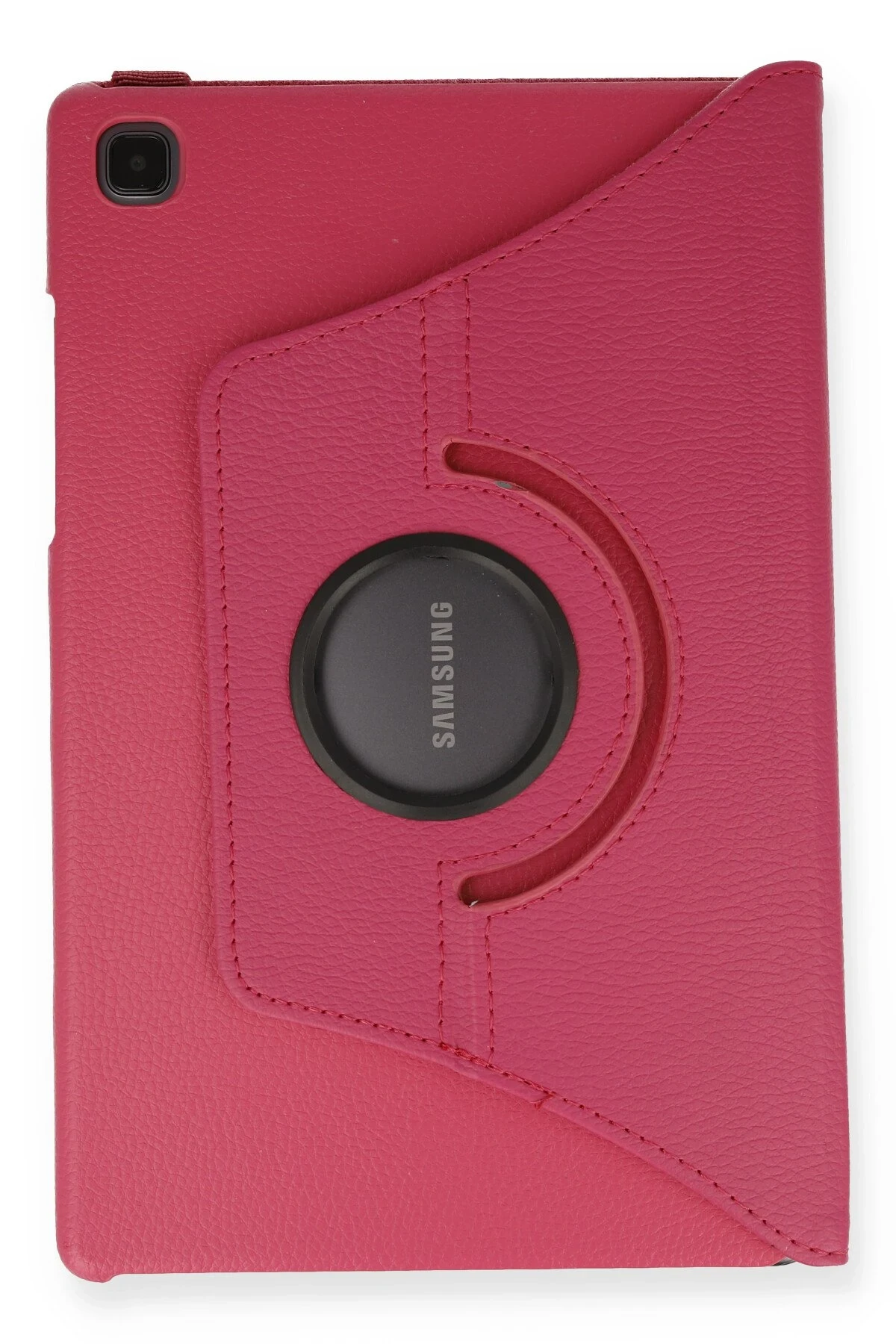 Newface Samsung Galaxy T500 Tab A7 10.4 Kılıf 360 Tablet Deri Kılıf - Pembe